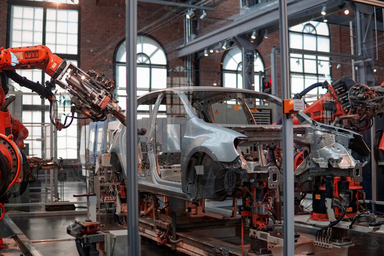 Rohbau in der Automobilindustrie